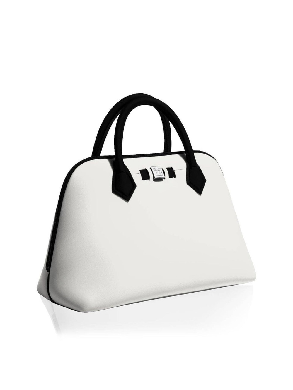 SAVE MY BAG WHITE WASHABLE ECO NEOPRENE HANDBAG